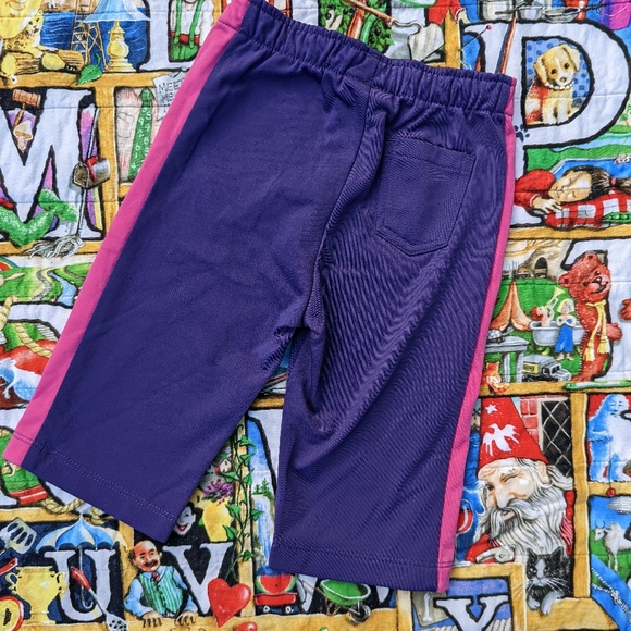 Pink and Purple Baby Tracksuit Set with Gold Embroidery - Picture 8 of 8